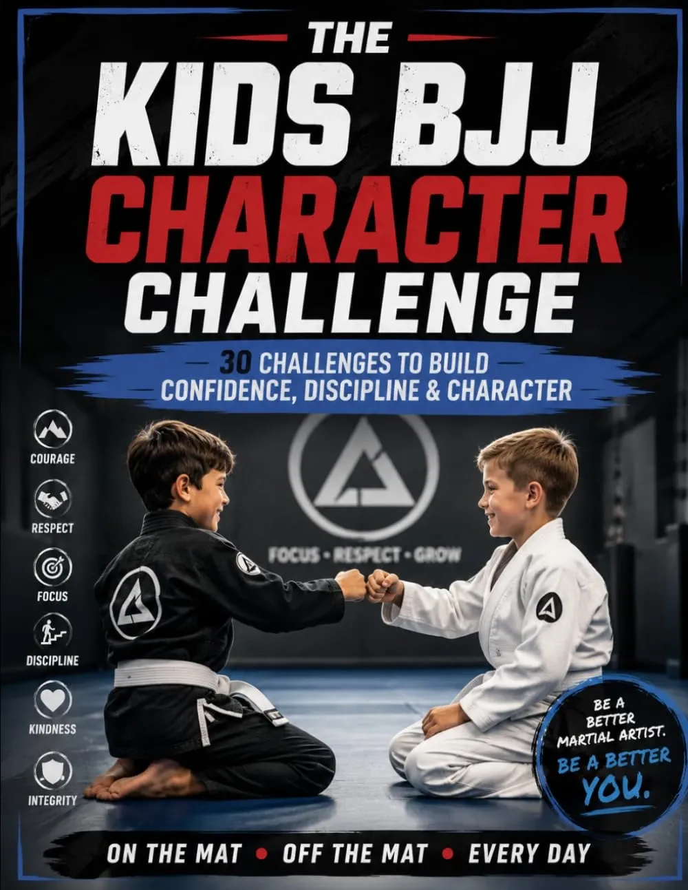 The Kids BJJ Character Challenge front cover